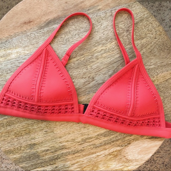 triangl swimwear Other - ☀️FIRM☀️TRIANGL Farrah top in coral